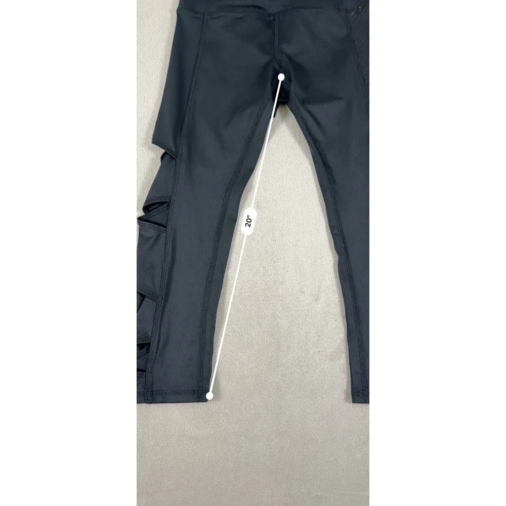 Rivalry Threads Alabama Crimson Tide Women's Cutout Capri Leggings Size S